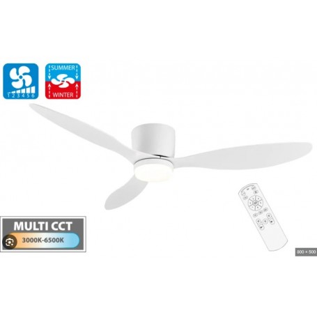 VENTILATORE A SOFFITTO FAN 35WATT LAMP 18WATT