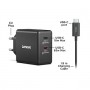 ALIMENTATORE DA RETE 65WATT DUAL USB-C PER LENOVO