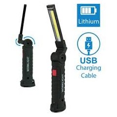 TORCIA A LED DA LAVORO RICARICABILE 5WATT 500LM