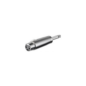ADATTATORE XLR JACK 6.35MM MONO
