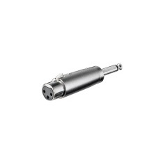 ADATTATORE XLR JACK 6.35MM MONO