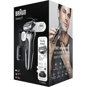 RASOIO ELETTRICO RICARICABILE WET & DRY AUT 60MIN