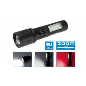 TORCIA A LED RICARICABILE 500LM 18650 1200MAH