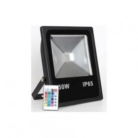FARO A LED RGB 50WATT IP20 CON TELECOMANDO