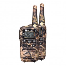 WALKIE TALKIE PORTATA 6KM MIMETICI