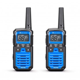 WALKIE TALKIE PORTATA 8KM BLU