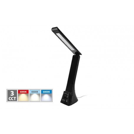LAMPADA DA TAVOLO A LED RICARICABILE YUKI NERO
