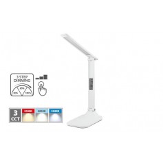 LAMPADA DA TAVOLO A LED RICARICABILE HIRO BIANCO