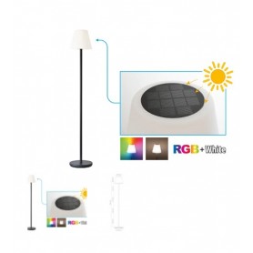 LAMPADA DA TERRA A LED RICARICABILE RGB SOLAR BK