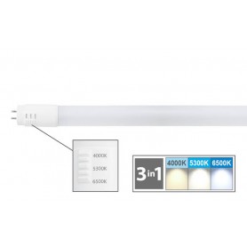 TUBO A LED T8 60CM 7080LM 3TEMPERATURE 9WATT