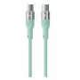 CAVO DATI DA TYPE-C A TYPE-C 1,5MT 60WATT VERDE
