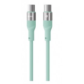 CAVO DATI DA TYPE-C A TYPE-C 1,5MT 60WATT VERDE
