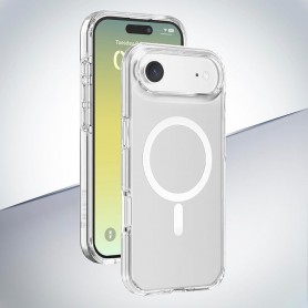 CUSTODIA IN SILICONE TRASPARENTE IPHONE 18 PRO MAX