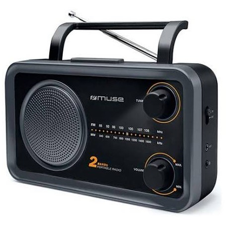 RADIO PORTATILE FM/MW CON PRESA CUFFIE E INGRESSO