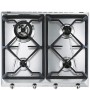 PIANO COTTURA A GAS 4 FUOCHI 60CM INOX