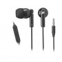 CUFFIA AURICOLARE CON MICROFONO JACK 3.5 MM BLACK