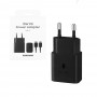 CARICATORE DA RETE ORIGINALE SAMSUNG 15W TYPE C