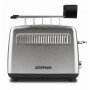 TOSTAPANE 850WATT 2 FETTE 6 TEMPERATURE PINZE INOX