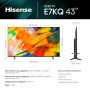 TV 43 QLED 4K SMART TV DVB-T2 3HDMI SAT LATIVÙ