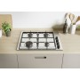 PIANO COTTURA A GAS 4 FUOCHI 60CM INOX