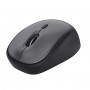 MOUSE OTTICO WIRELESS 1600DPI 4 TASTI NERO