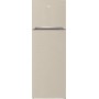 FRIGO DOPPIA PORTA 306LT CLASSE E STATICO SABBIA