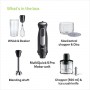 FRULLATORE AD IMMERSIONE 1000WATT 0,5LT CON ACC