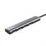 HUB USB-C 4 PORTE USB 3.2 ALLUMINIO