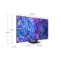 TV 55 QLED 4K SMART TV DVB-T2 4HDMI TVSAT