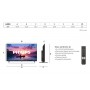 TV 24 LED HD SMART TV CLASSE E  DVB-T2 3HDMI