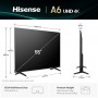 TV 55 LED UHD 4K SMART TV DVB-T2 3 HDMI LATIVÙ