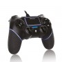 JOYPAD PER PS4 CON FILO COMPATIBILE NERO