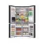 FRIGO 4 PORTE 593LT CLASSE E NO FROST BLACK INOX