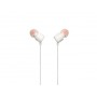 CUFFIA AURICOLARE IN EAR CON MICROFONO FLAT BIANCO