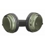 CUFFIA PADIGLIONE HEADPHONES CON MICROFONO VERDE