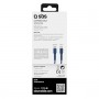 CAVO DATI LIGTHNING A TYPE C 1M BLU