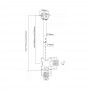 SUPPORTO TV 23-42 PER LED/LCD A SOFFITTO