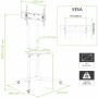SUPPORTO A PAVIMENTO MOBILE TV 30-65 LCD/PLASMA