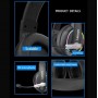 CUFFIA GAMING PER PS4 XBOX PC CON MICROFONO