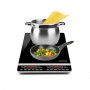 FORNELLO AD INDUZIONE 1800+1300WATT 2 FUOCHI