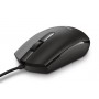 MOUSE OTTICO USB 1000DPI TASTI 3 CON SCROLL NERO