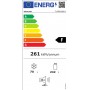 FRIGO DOPPIA PORTA 312LT STATICO CLASSE F SILVER