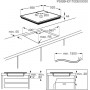 PIANO COTTURA A INDUZIONE 60CM 4 ZONE DI COTTURA