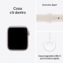 APPLE WATCH SE 3GEN S/M BIANCO