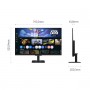 MONITOR PC 32 FHD SMART WIFI BLUETOOTH