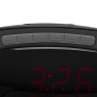 OROLOGIO DIGITALE MULTIFUNZIONE RADIO FM BLACK