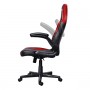 SEDIA DA GAMING HOME ENTERTAINMENT ROSSO/NERO