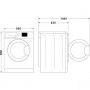 LAVATRICE 11KG CLASSE A-20% INVERTER VAPORE
