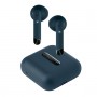 CUFFIA AURICOLARE WIRELESS STEREO EARPHONE BLUE