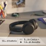 CUFFIA A PADIGLIONE BLUETOOTH COLORE NERO